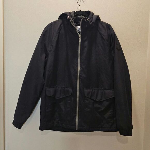 Timberland Men's Waterproof Hooded Dryvent Jacket  Size Large - Picture 1 of 9